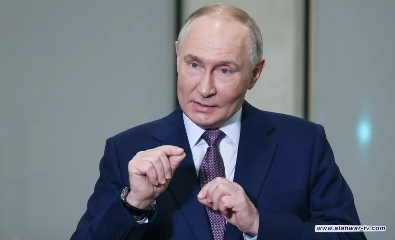 بوتين للسيد مجتبى خامنئي: ستواصل عمل والدك بشرف ونؤكد دعمنا الراسخ لطهران