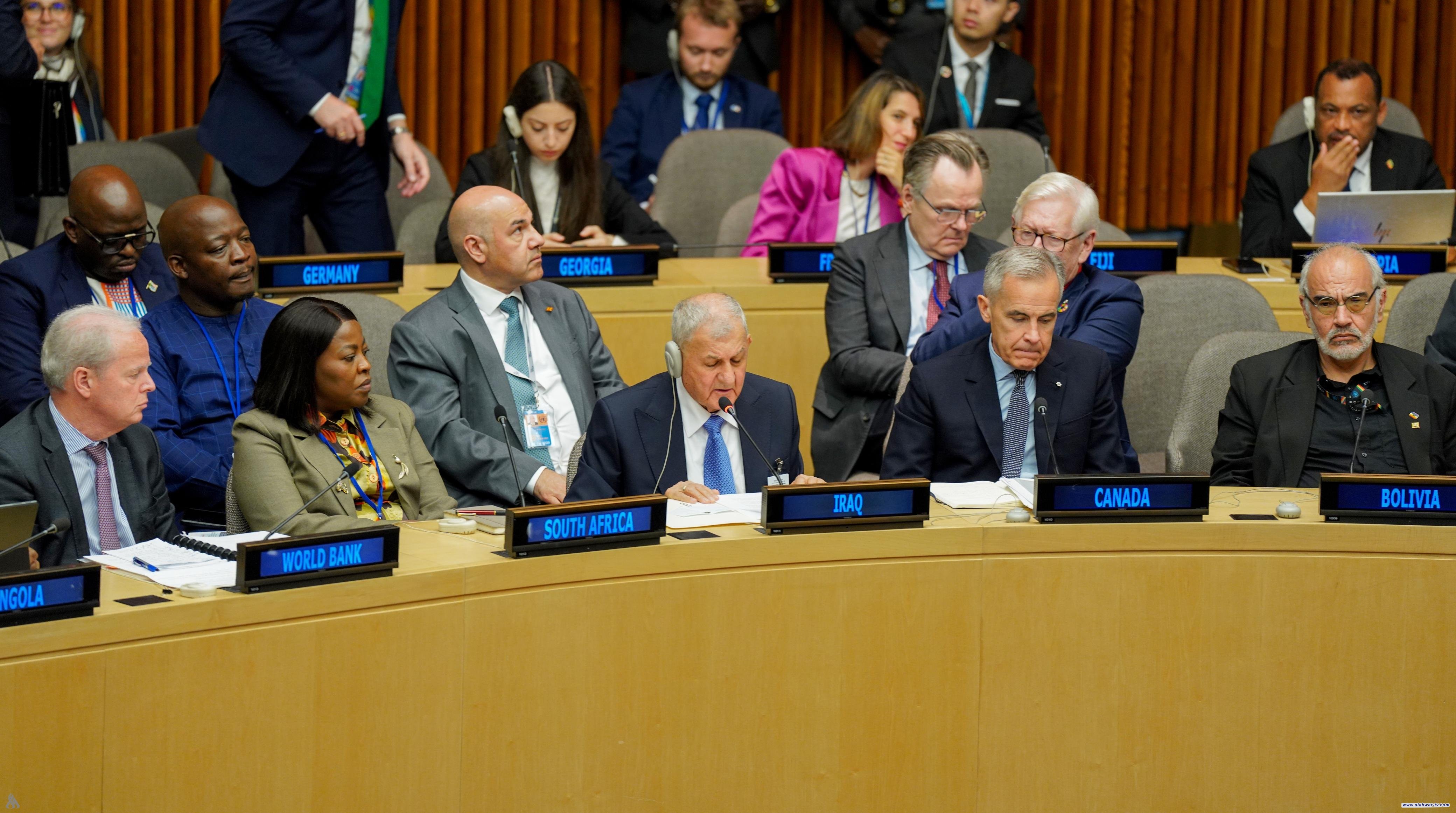 رئيس الجمهورية: ضرورة تعزيز التعاون لبناء نظام مالي دولي أكثر عدلاً ومرونة