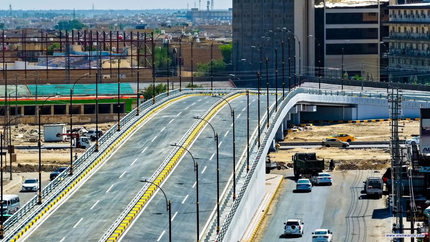 بالصور | افتتاح مجسر النبي إبراهيم الخليل وسط الناصرية