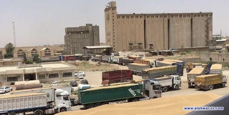 الأُسطولُ البري يُنجزُ نقل 5000 طن حنطة من واسط إلى ذي قار