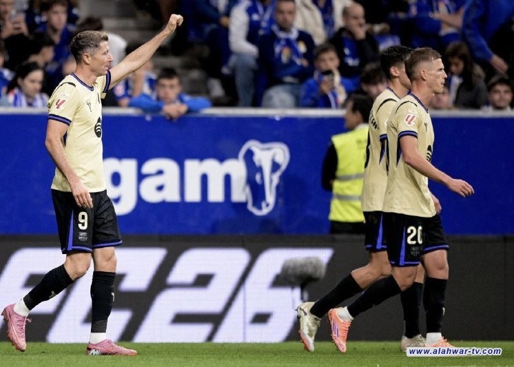 برشلونة يهزم أوفييدو بثلاثية في الليجا