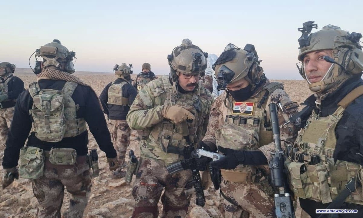 جهاز مكافحة الإرهاب ينفذ انزالاً جوياً على ثلاثة أوكار لداعـش في صحراء جنوب الرطبة