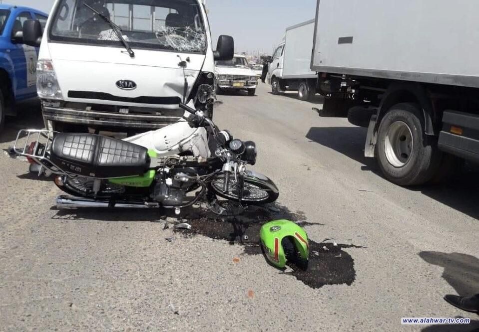 حادث يودي بحياة سائق دراجة نارية على طريق العكيكة جنوب الناصرية