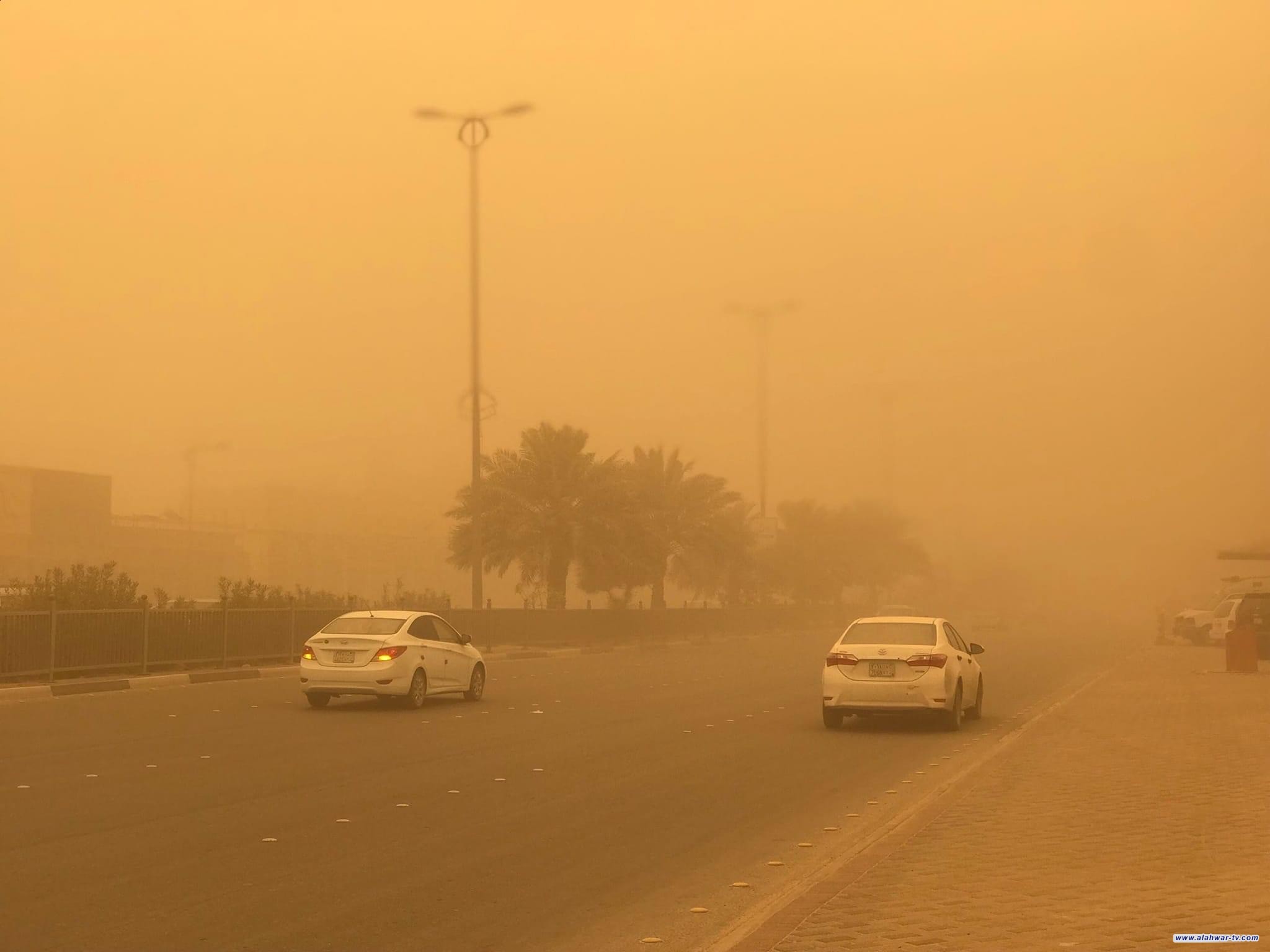 الانواء الجوية : أجواء ذي قار غير مستقرة ومغبرة تستمر لثلاثة ايام بسبب منخفض مندمج من شبة الجزيرة العربية والخليج العربي