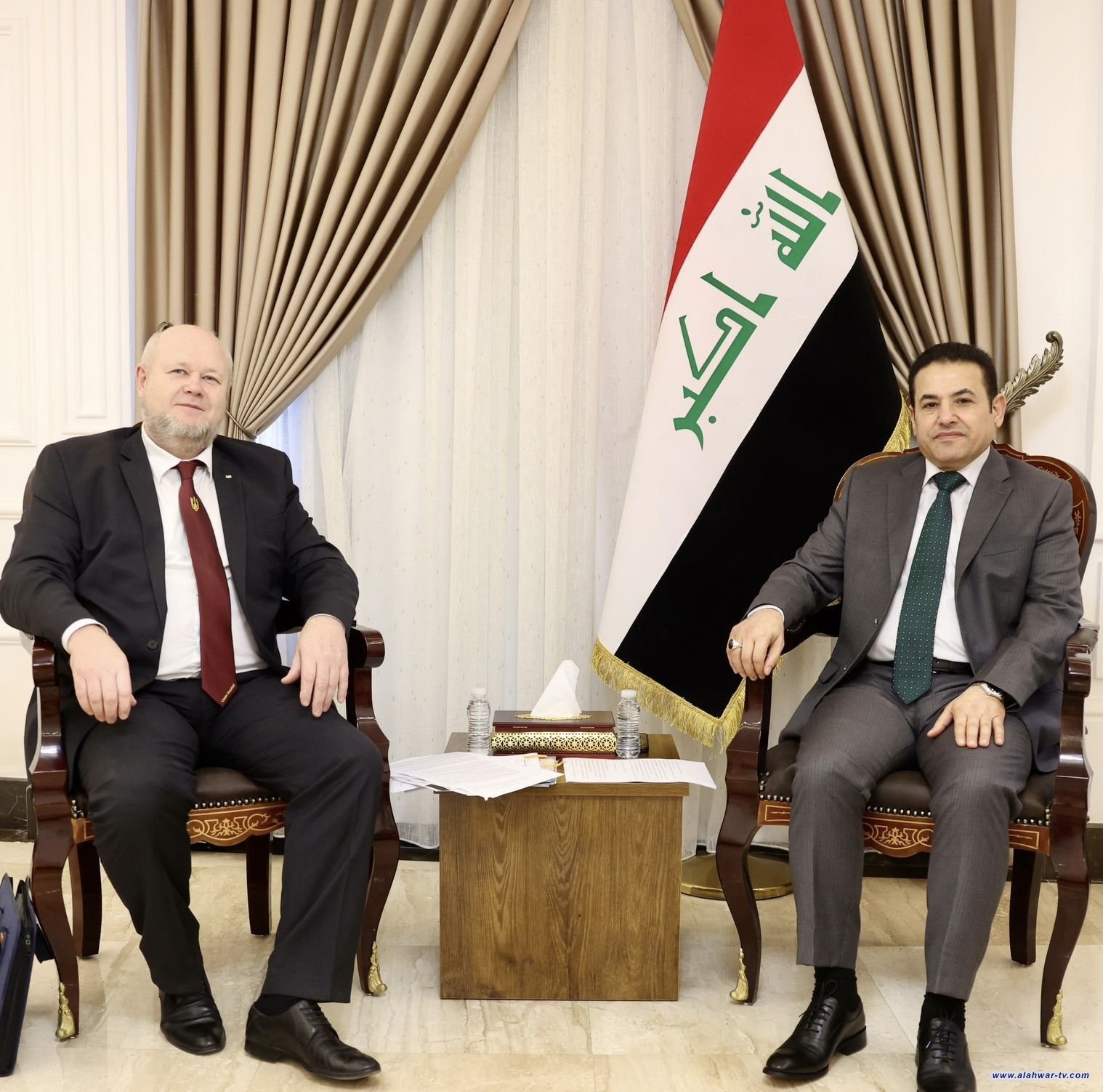 الأعرجي يجدد موقف العراق الداعي لإيقاف الحرب الروسية الأوكرانية واتخاذ الحوار سبيلا لحلها
