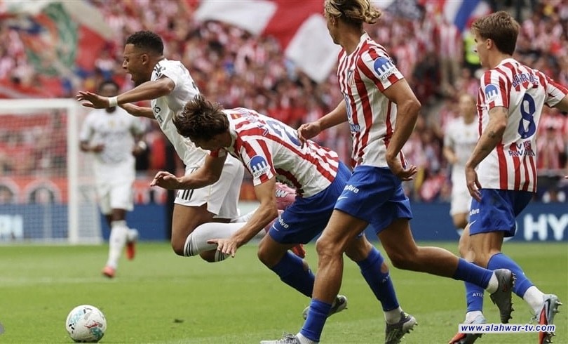 أتلتيكو يحسم ديربي مدريد ويُسقط الريال بخماسية