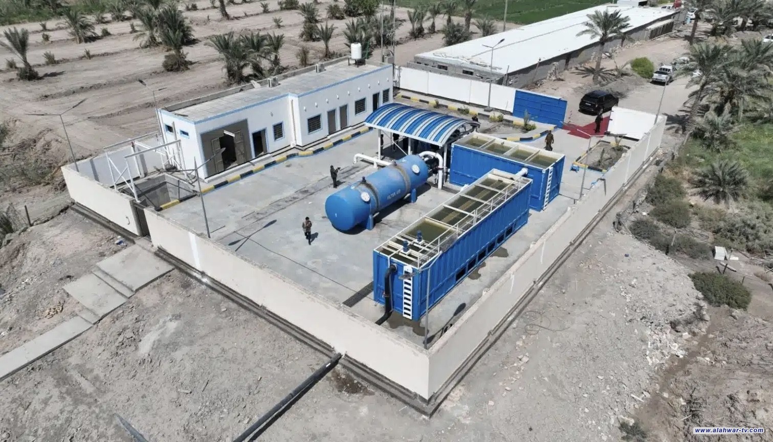 صندوق الإعمار يدشّن مشروعاً حيوياً لتأمين المياه في قضاء البطحاء