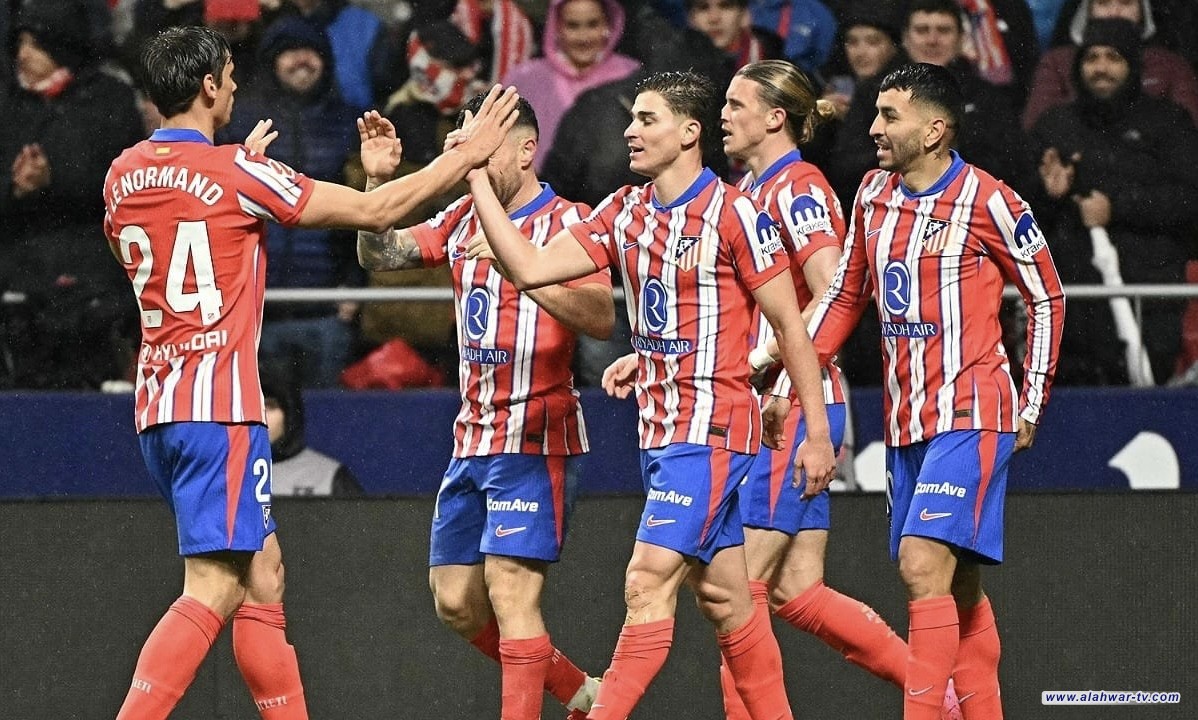 أتلتيكو مدريد ينتزع صدارة الليجا مؤقتا