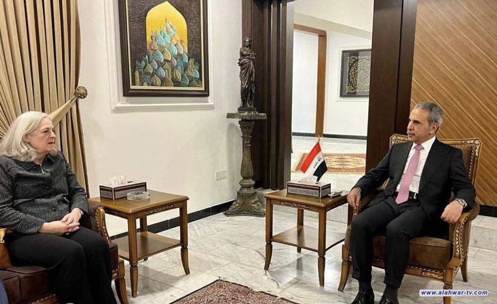 رئيس القضاء و السفيرة الأمريكية يبحثان الملفات القضائية المشتركة بين البلدين
