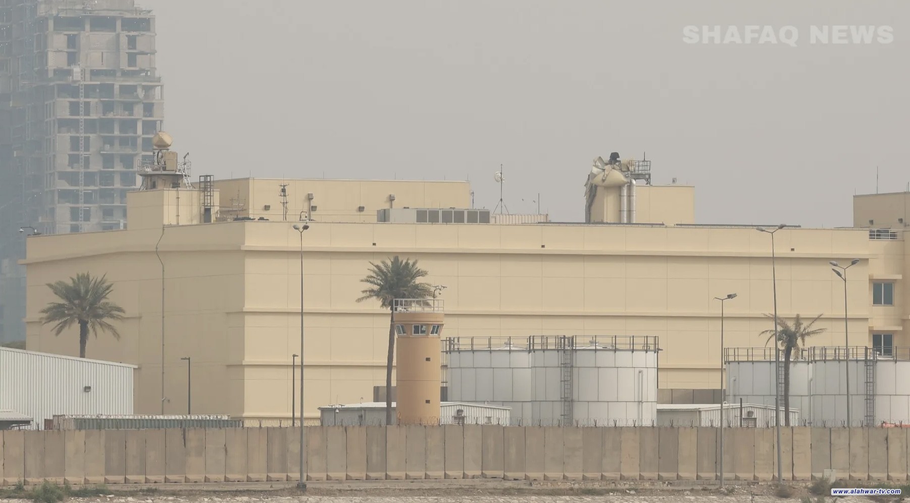 تدمير منظومة اتصالات فضائية بالهجوم المستهدف للسفارة الأميركية في بغداد