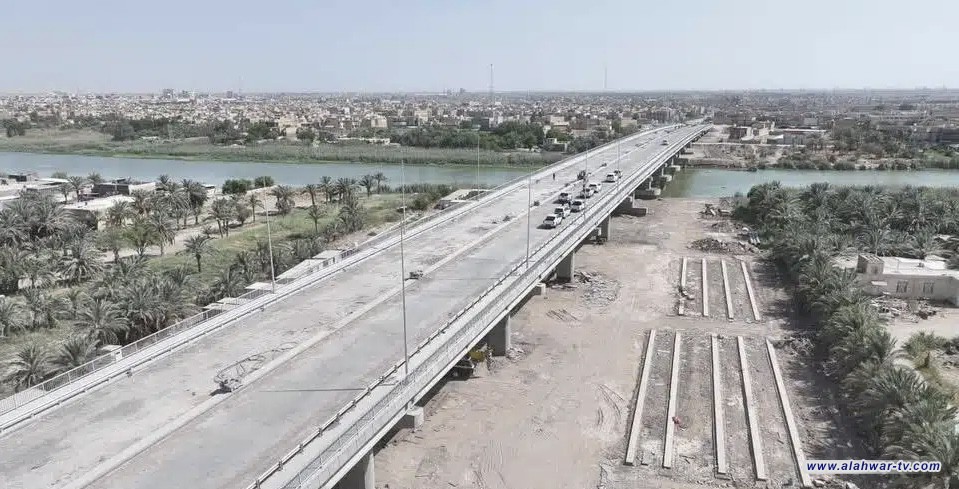 92% نسبة إنجاز جسر شمال الناصرية يقترب من الاكتمال ويعد شرياناً حيوياً