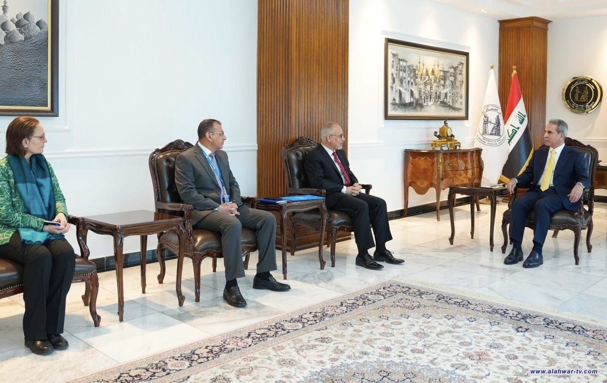 زيدان واسحق يبحثان تنظيم الوثائق المدنية للعائدين من مخيم الهول