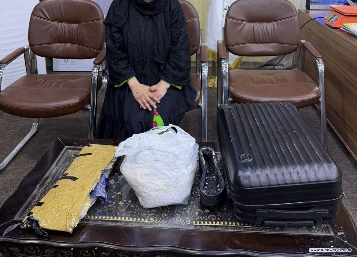 منفذ الشلامجة يحبط محاولة تهريب أكثر من (3) كغم من مادة الكريستال المخدرة