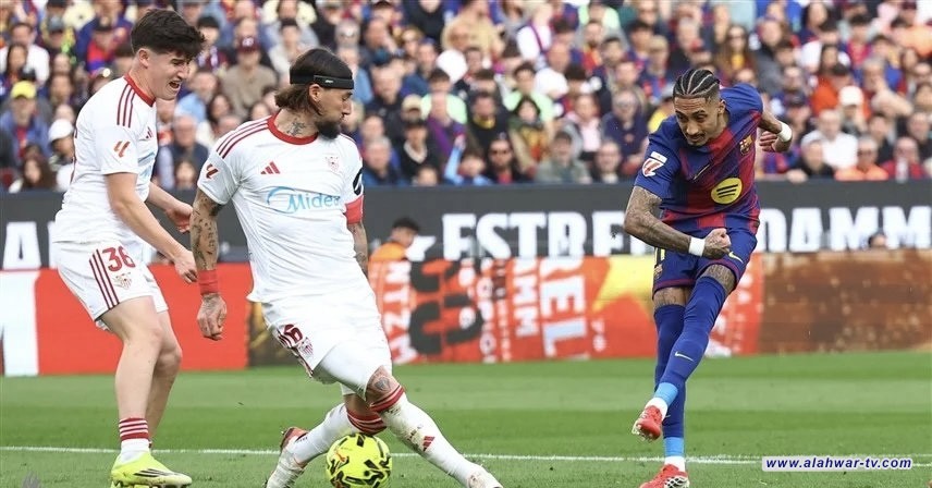 برشلونة يكتسح إشبيلية بخماسية ويعزز صدارته لليجا