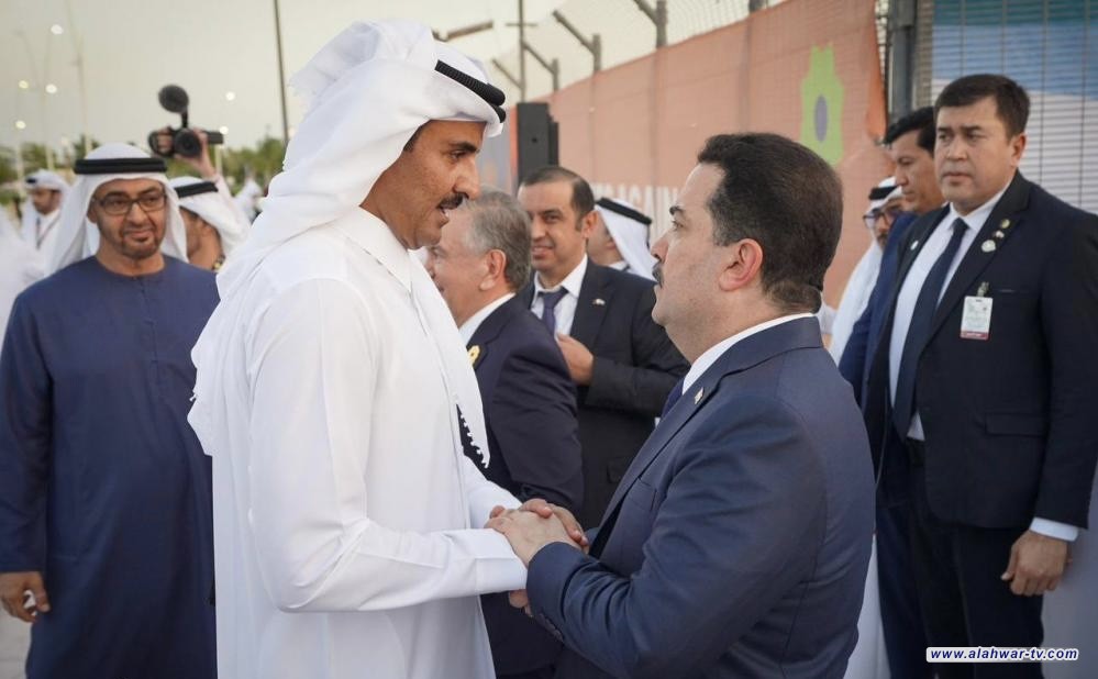 السوداني وأمير قطر يبحثان تطورات الساحة الفلسطينية