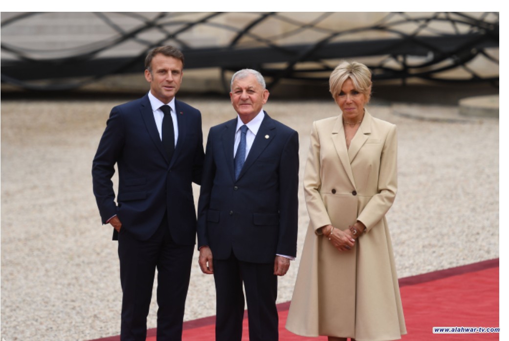 رئيس الجمهورية يصل قصر الإليزيه لحضور حفل افتتاح الألعاب الأولمبية