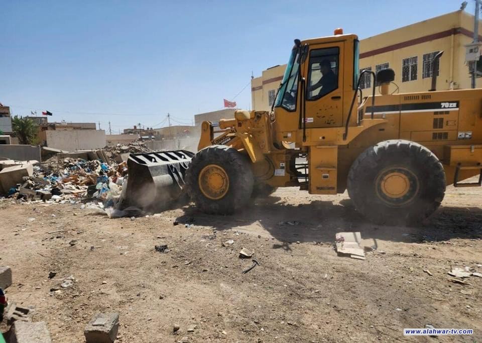 انطلاق حملة واسعة لرفع النفايات وتنظيف شوارع مدينة الناصرية