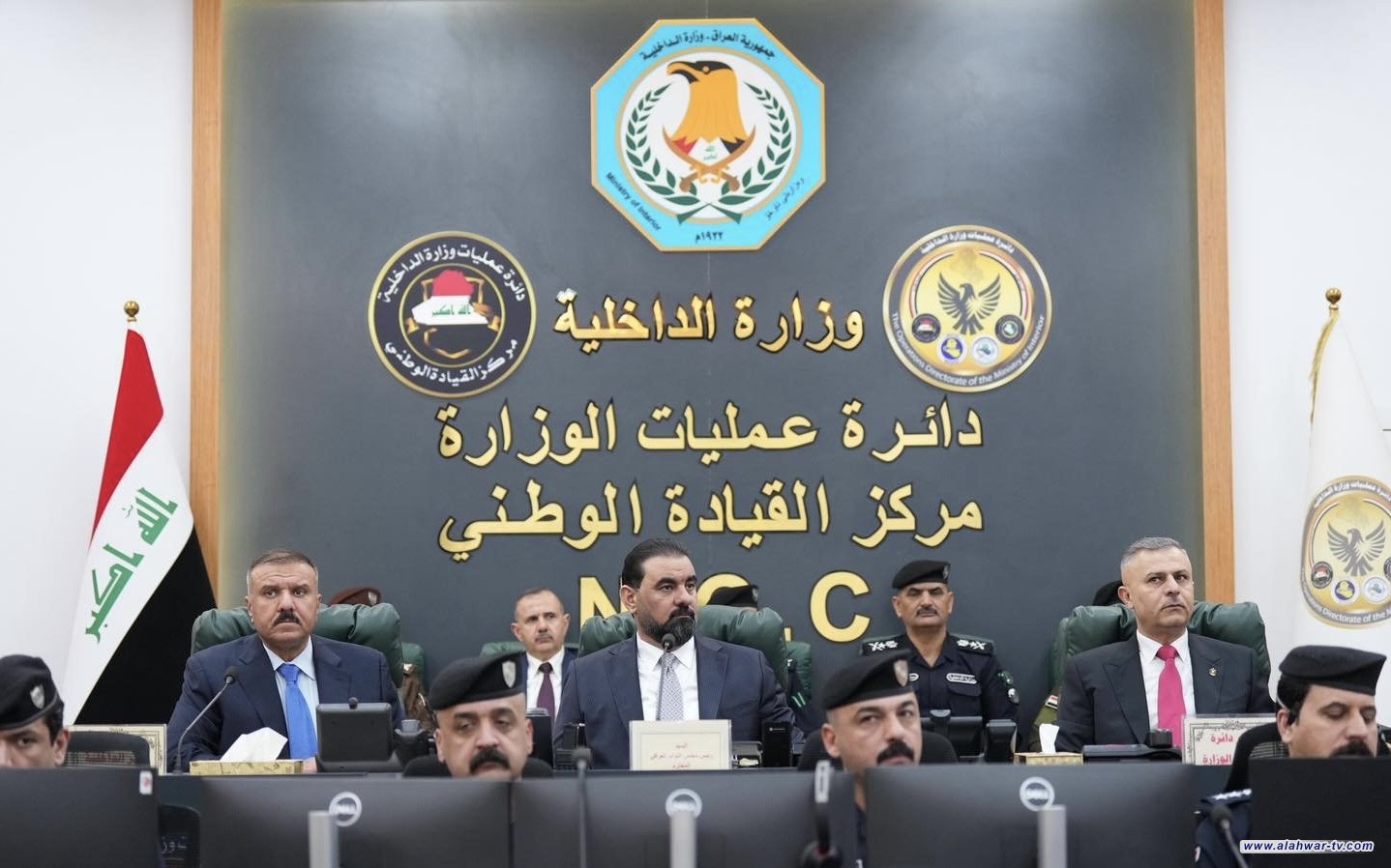 الحلبوسي يؤكد دعمه لجهود وزارة الداخلية في حفظ الأمن والنظام العام