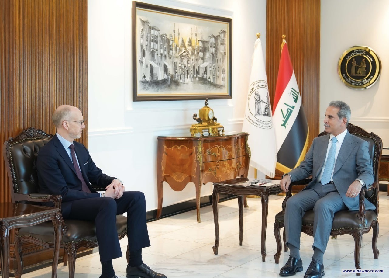 زيدان يبحث مع القائم بأعمال السفارة السويدية التعاون القضائي والقانوني