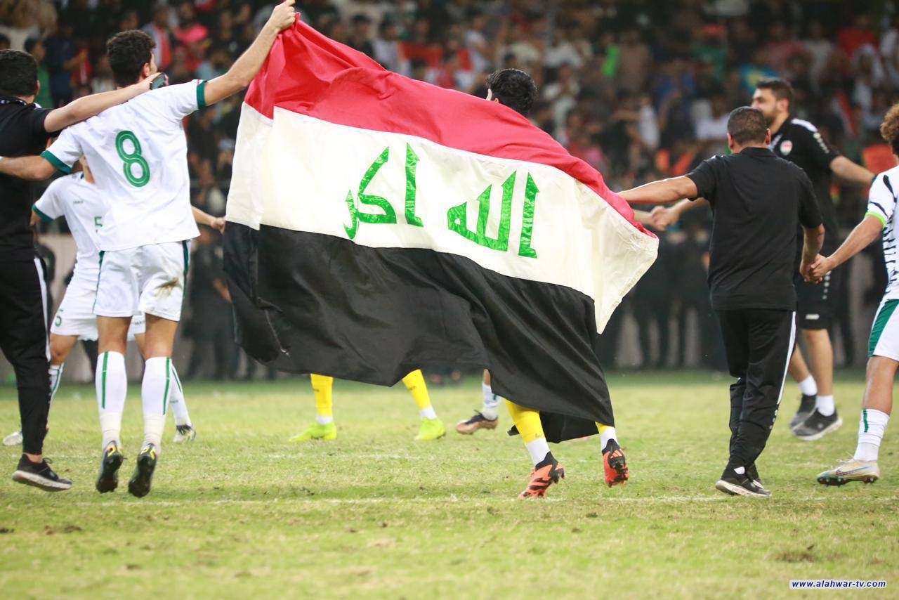 وزير الشباب والرياضة احمد المبرقع يهنئ المنتخب الأولمبي وأبناء الشعب العراقي بمناسبة الفوز ببطولة غرب آسيا تحت 23 سنة