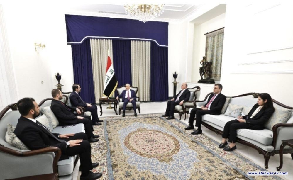 رئيس الجمهورية يبحث مع وزير الخارجية السوري التطورات الجارية في المنطقة