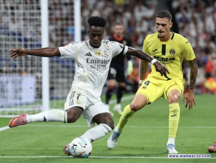 ريال مدريد يتغلب على فياريال بثلاثية في الليجا