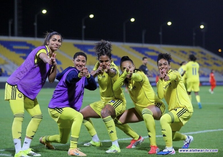 كريستيانو رونالدو يدعم سيدات النصر