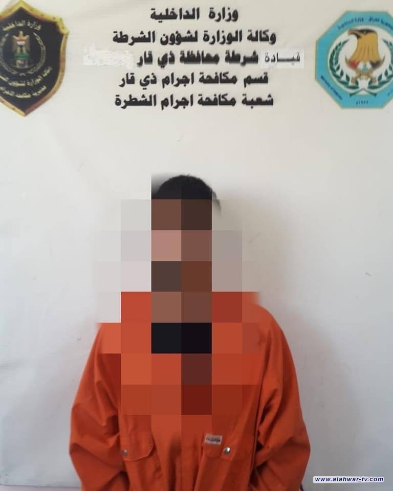 مكافحة إجرام ذي قار تلقي القبض على متهم اعترف بارتكاب 7 جرائم سرقة