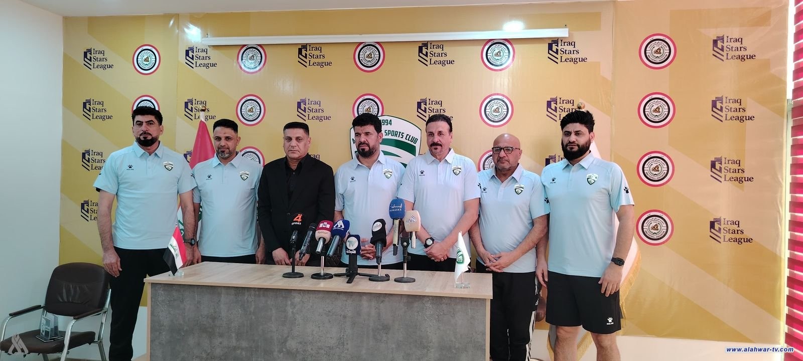 نادي الغراف يقدم كادره التدريبي الجديد ويتعهد بتحسين النتائج