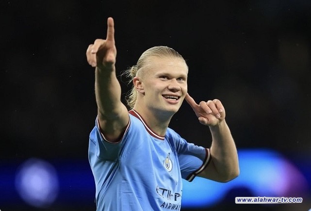 هالاند يسجل رقماً فريداً في الدوري الانكليزي