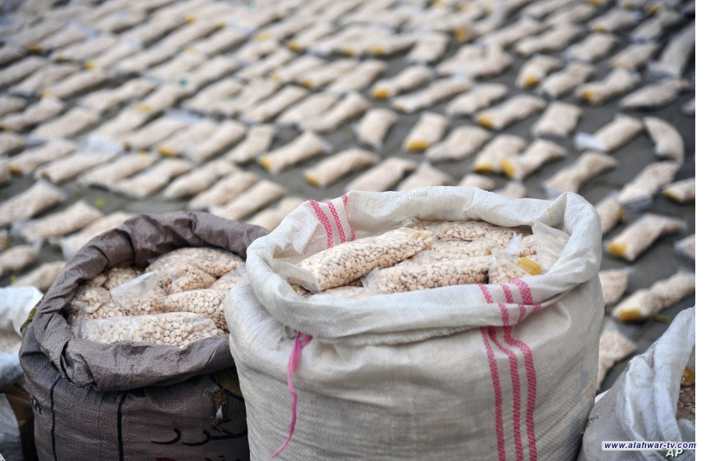 الداخلية: ضبط 1100 كغم من الكبتاجون والقبض على شبكة خطرة لتجارة المخدرات