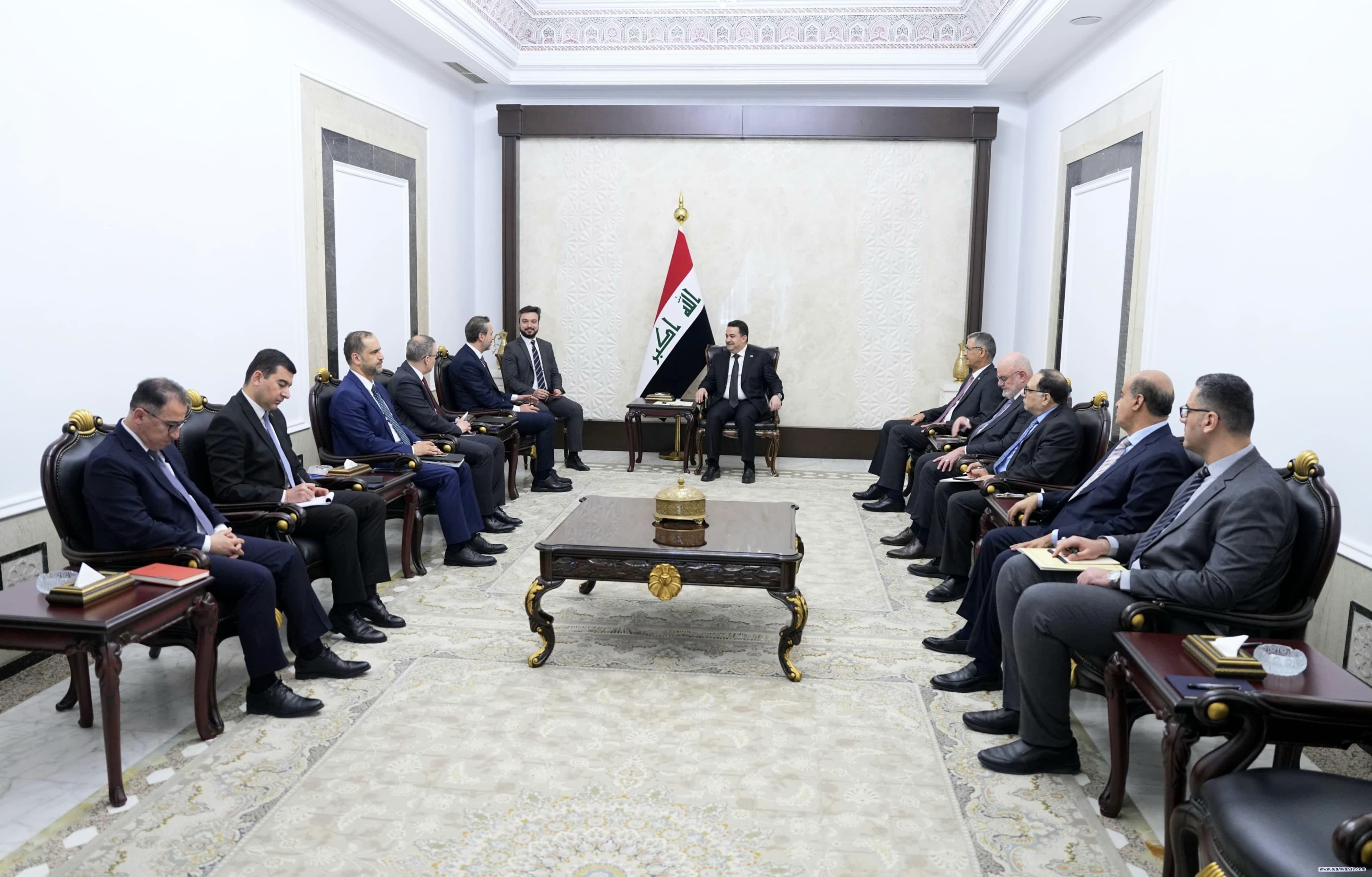 رئيس الوزراء: الحكومة تحرص على تعزيز التعاون المشترك مع الشركات التركية