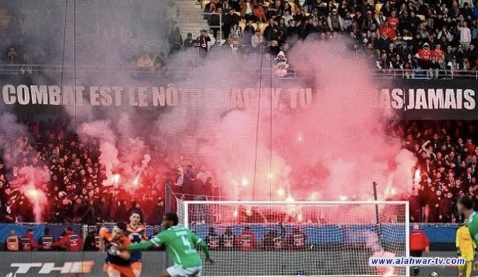 شغب جماهيري وفوضى عارمة تتسبب بإلغاء مباراة في فرنسا