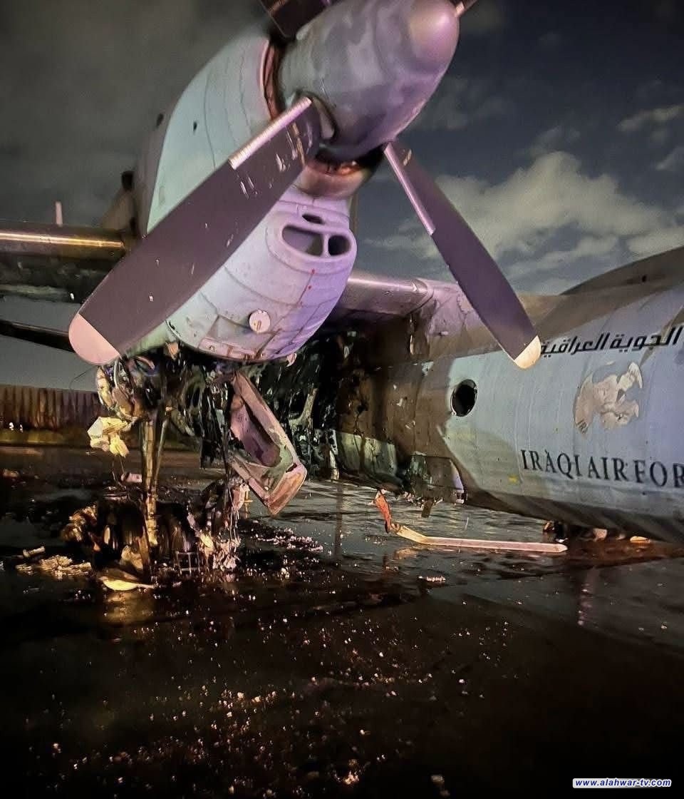 الدفاع تعلن تدمير طائرة تابعة لسلاح القوة الجوية بقصف صاروخي