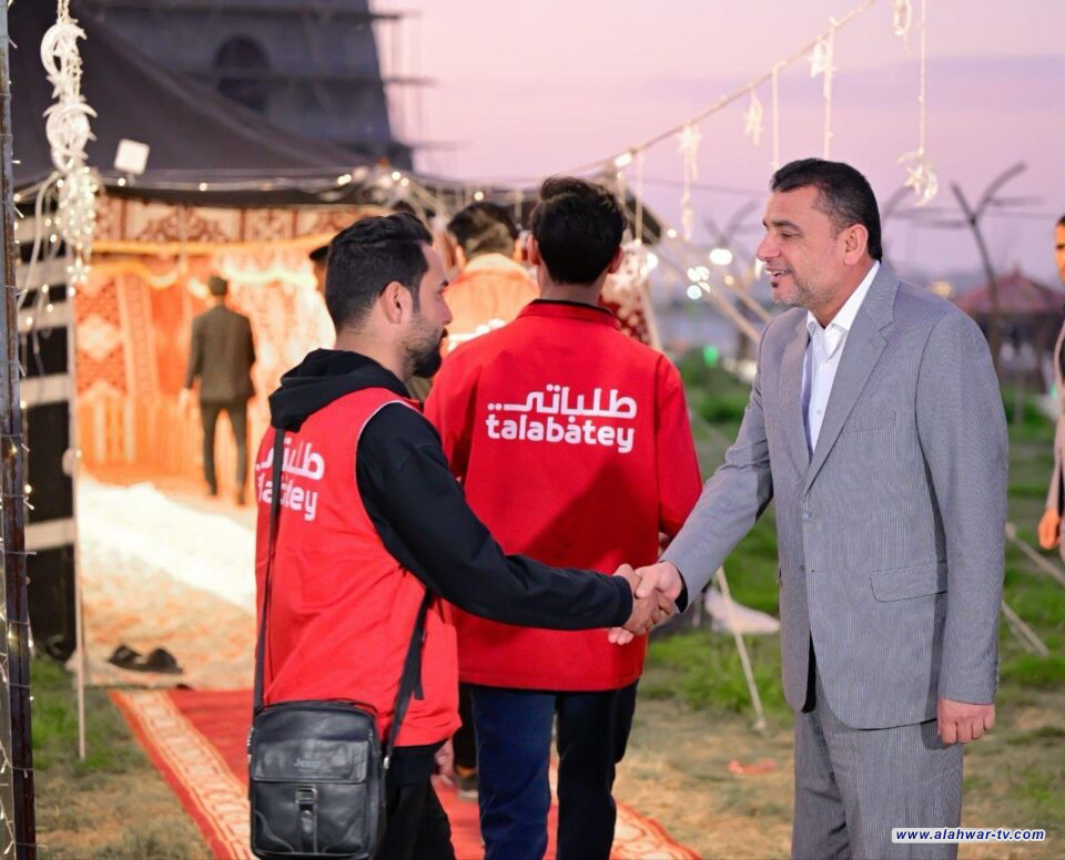 محافظ ذي قار يقيم مأدبة إفطار تقديرا لسائقي التوصيل