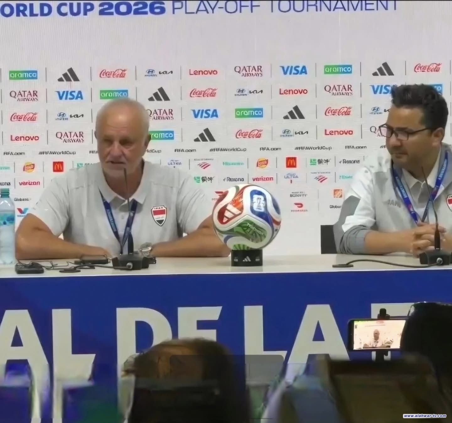 أرنولد: جاهزون لمباراة بوليفيا وهدفنا إسعاد 46 مليون عراقي