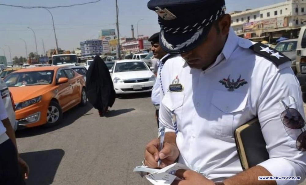 إجراءات قانونية بحق سائق خالف تعليمات المرور ورفض التوقف