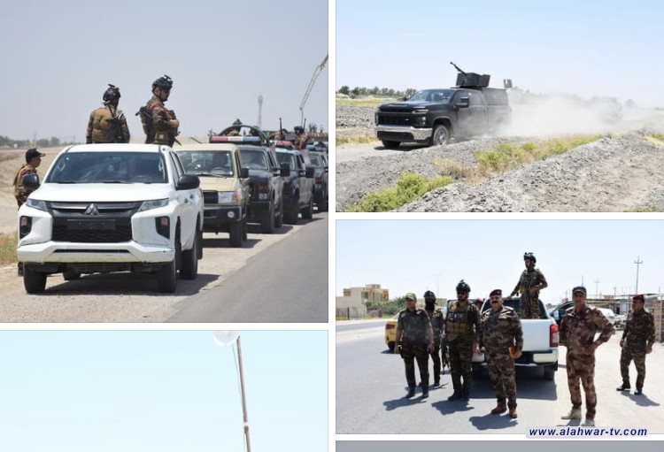 شرطة ذي قار تنفذ واجبا أمنيا في قرى قضاء الإصلاح