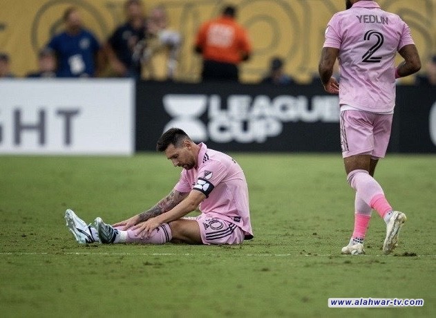 الإعلان عن تشخيص دقيق لإصابة ميسي مع إنتر ميامي