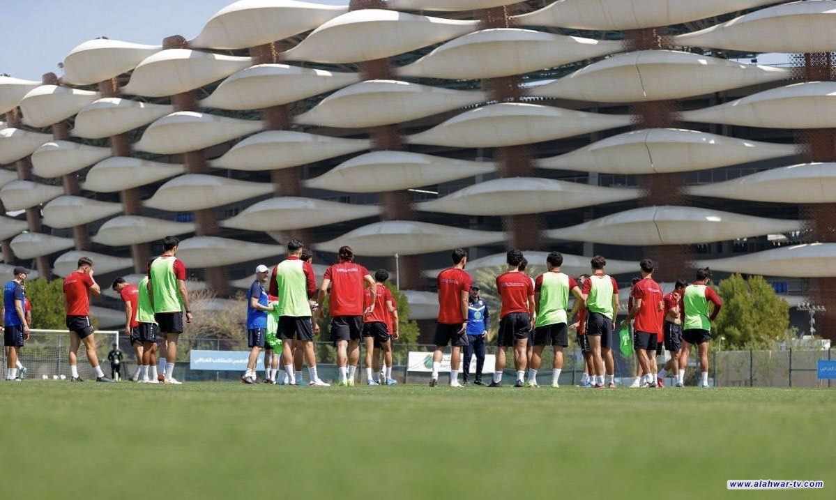 منتخبنا الوطني يخوض وحدة تدريبية صباحية استعداداً لمواجهة الكويت
