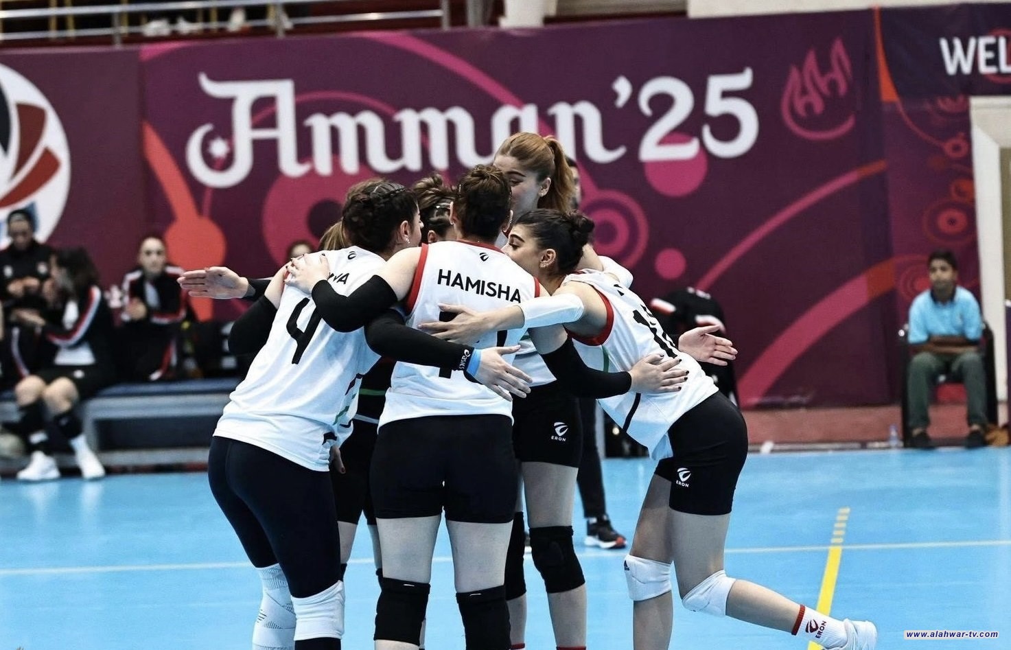 منتخبنا النسوي للكرة الطائرة يتغلب على نظيره السوري في بطولة غرب آسيا