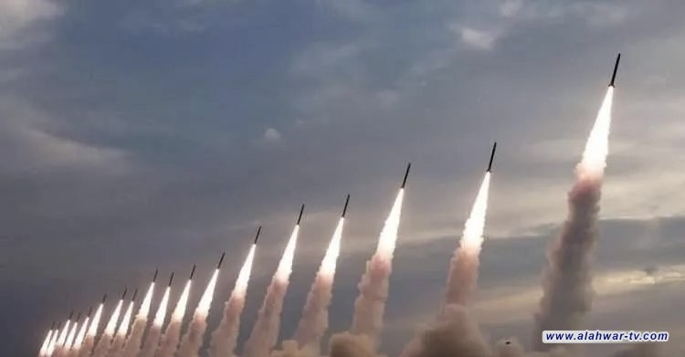 إطلاق دفعة جديدة من الصواريخ الإيرانية باتجاه الأراضي المحتلة