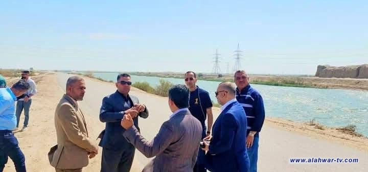 مـدير مـاء مـحافظة ذي قـار يسـتقبل وفـدا مـن الشـركة البريطـانية IHS