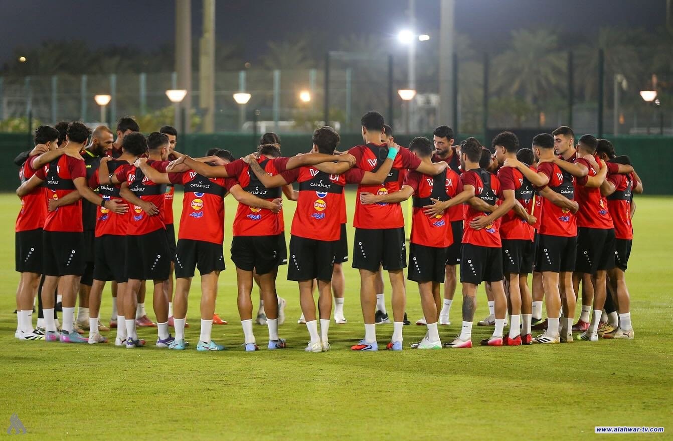 منتخبنا يستهل تدريباته في جدة استعدادًا لملحق تصفيات المونديال