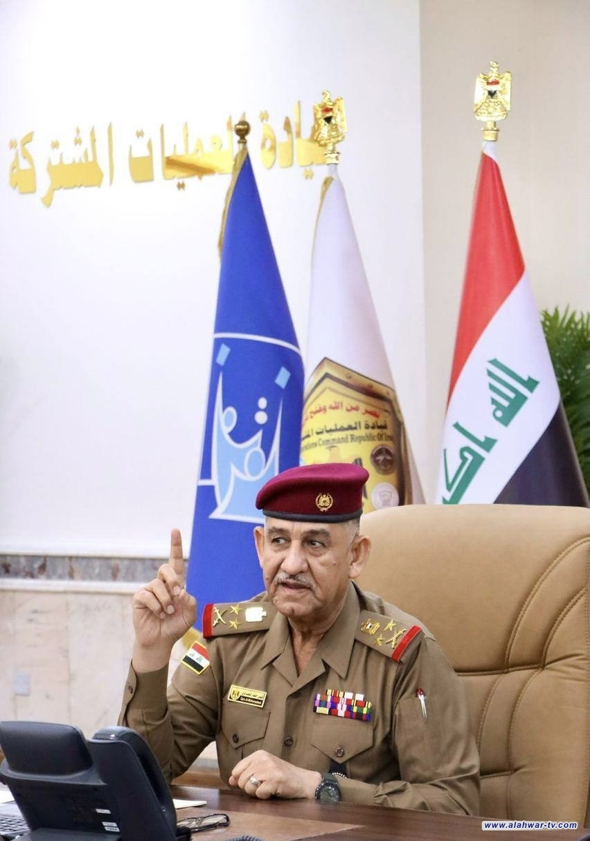 نائب قائد العمليات المشتركة يوجه بوضع خطة مكثفة لمكافحة الشائعات المغرضة
