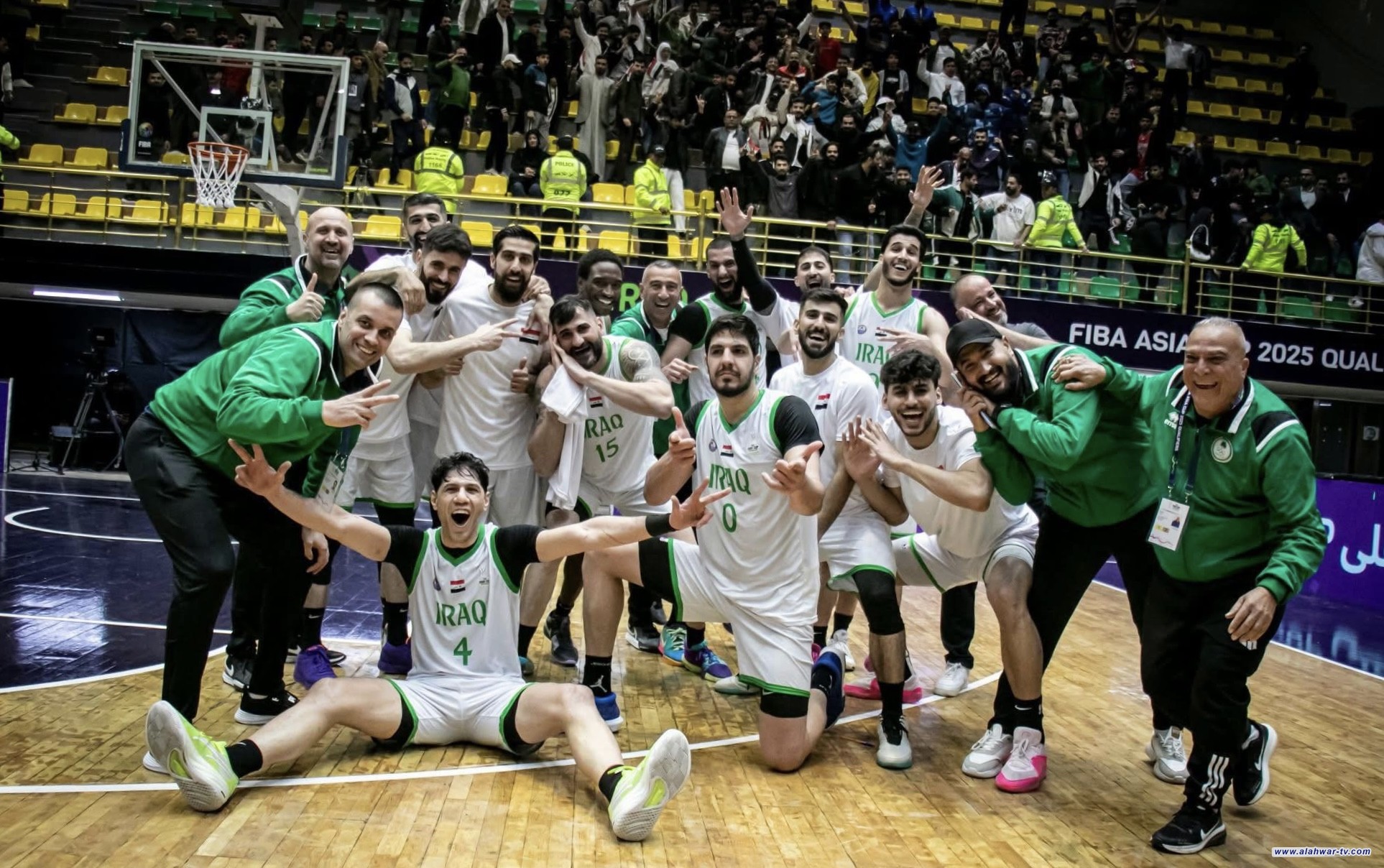منتخبنا الوطني لكرة السلة يحجز بطاقة التأهل لكأس آسيا بعد فوزه على البحرين