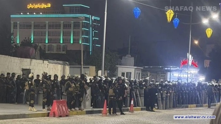 انتشار أمني حول القنصلية الكويتية في البصرة بعد تحشيد شعبي لوقفة احتجاجية