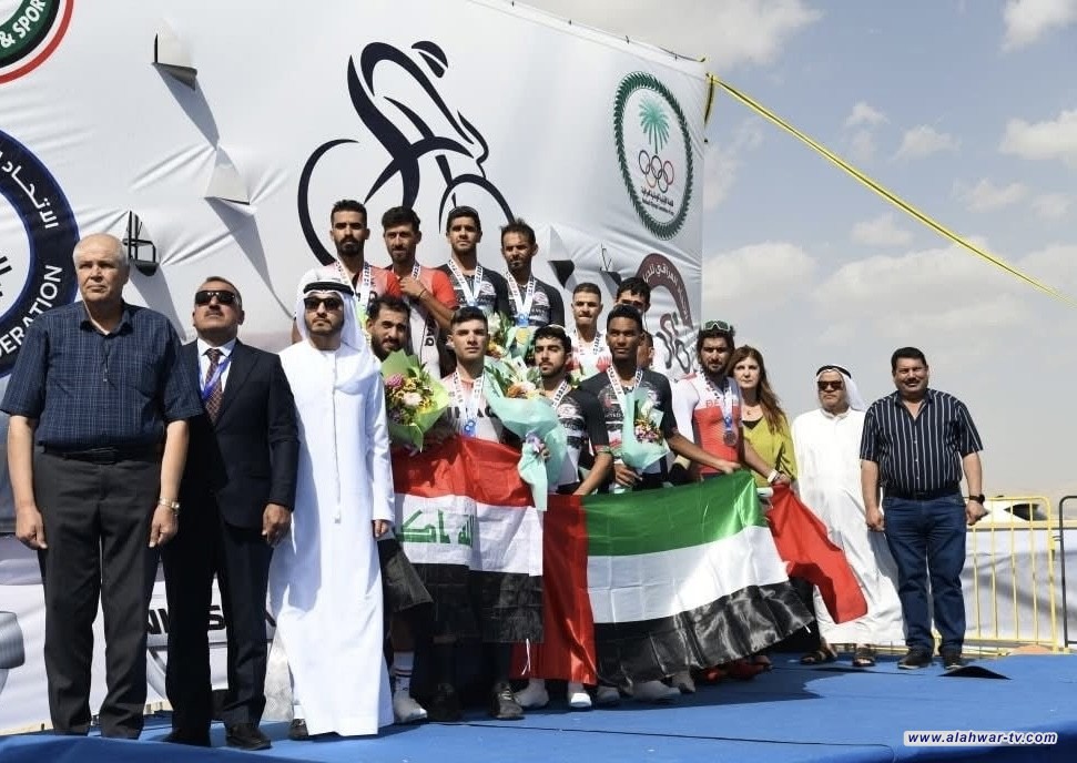 العراق يحصد فضيتين ببطولة العرب للدراجات في السليمانية