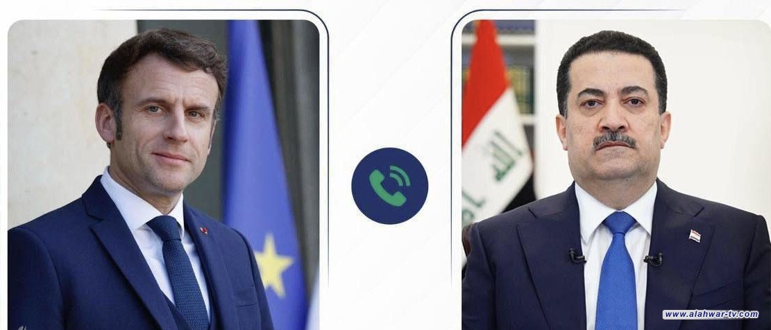 رئيس الوزراء لماكرون: القبض على المتورطين باستهداف عناصر التحالف الدولي في أربيل