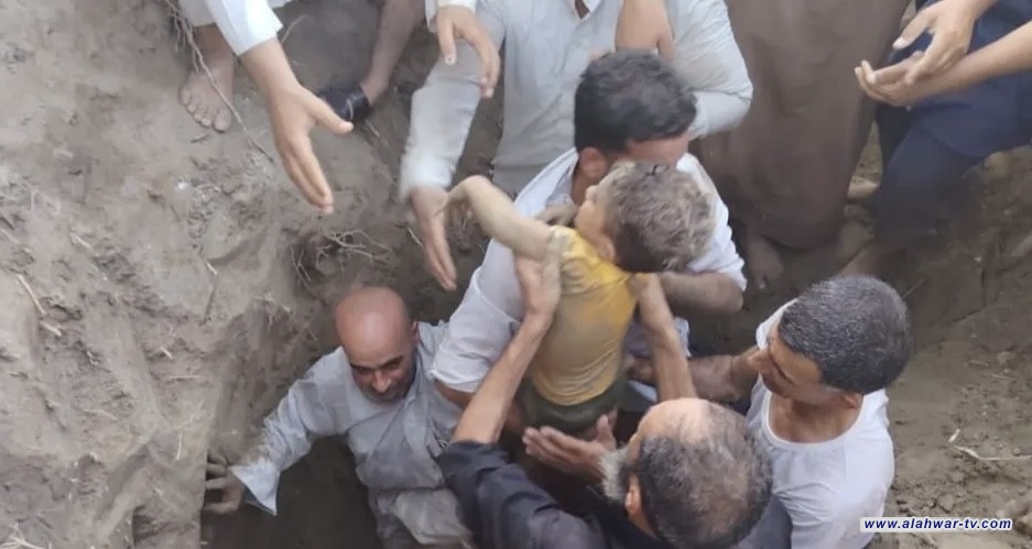 إنقاذ طفل سقط في بئر بمحافظة ذي قار بعد 4 ساعات من الجهود المكثف